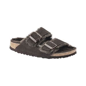 Birkenstock Arizona Shearling Suede Sandal